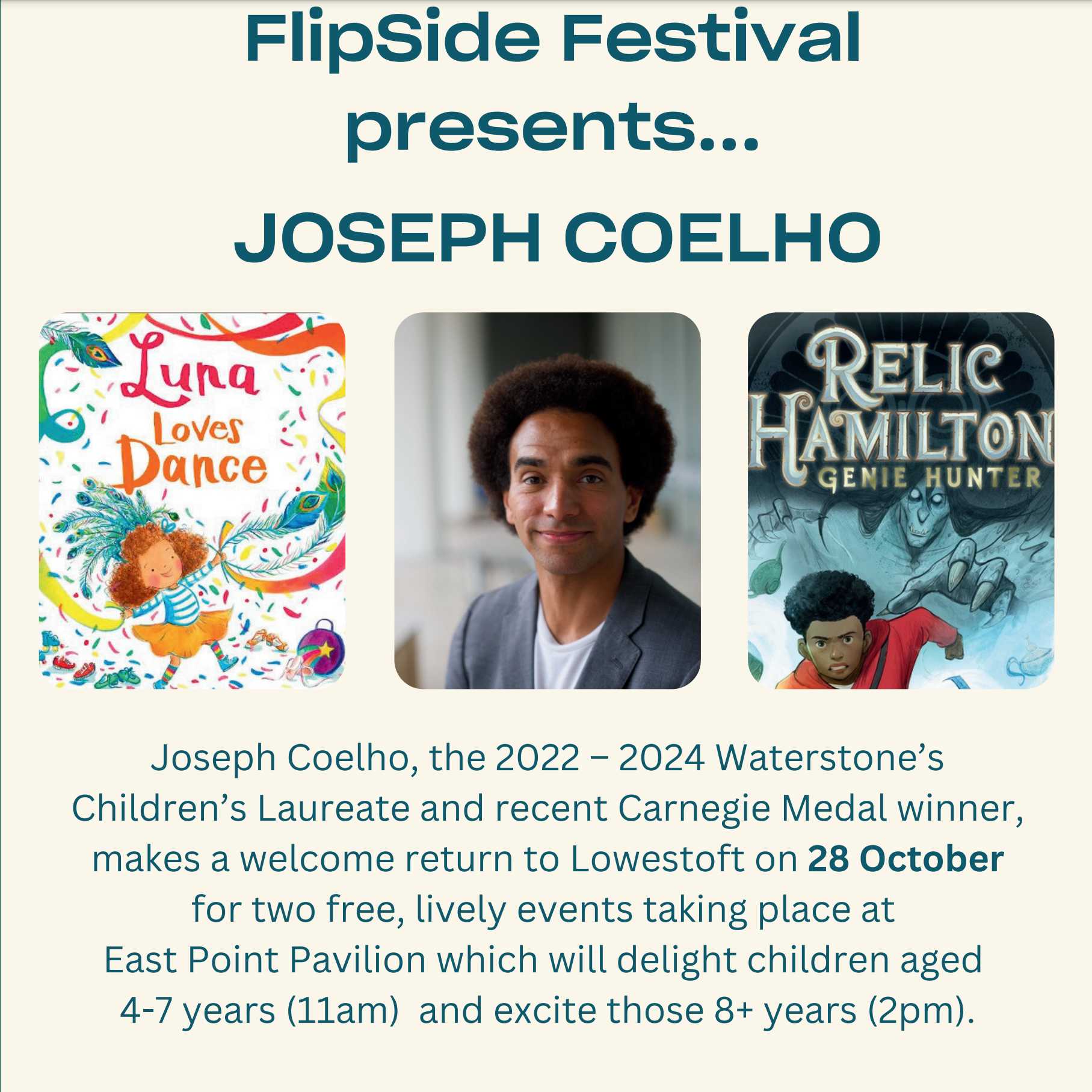 Flipside Festival Presents: Joseph Coelho Image