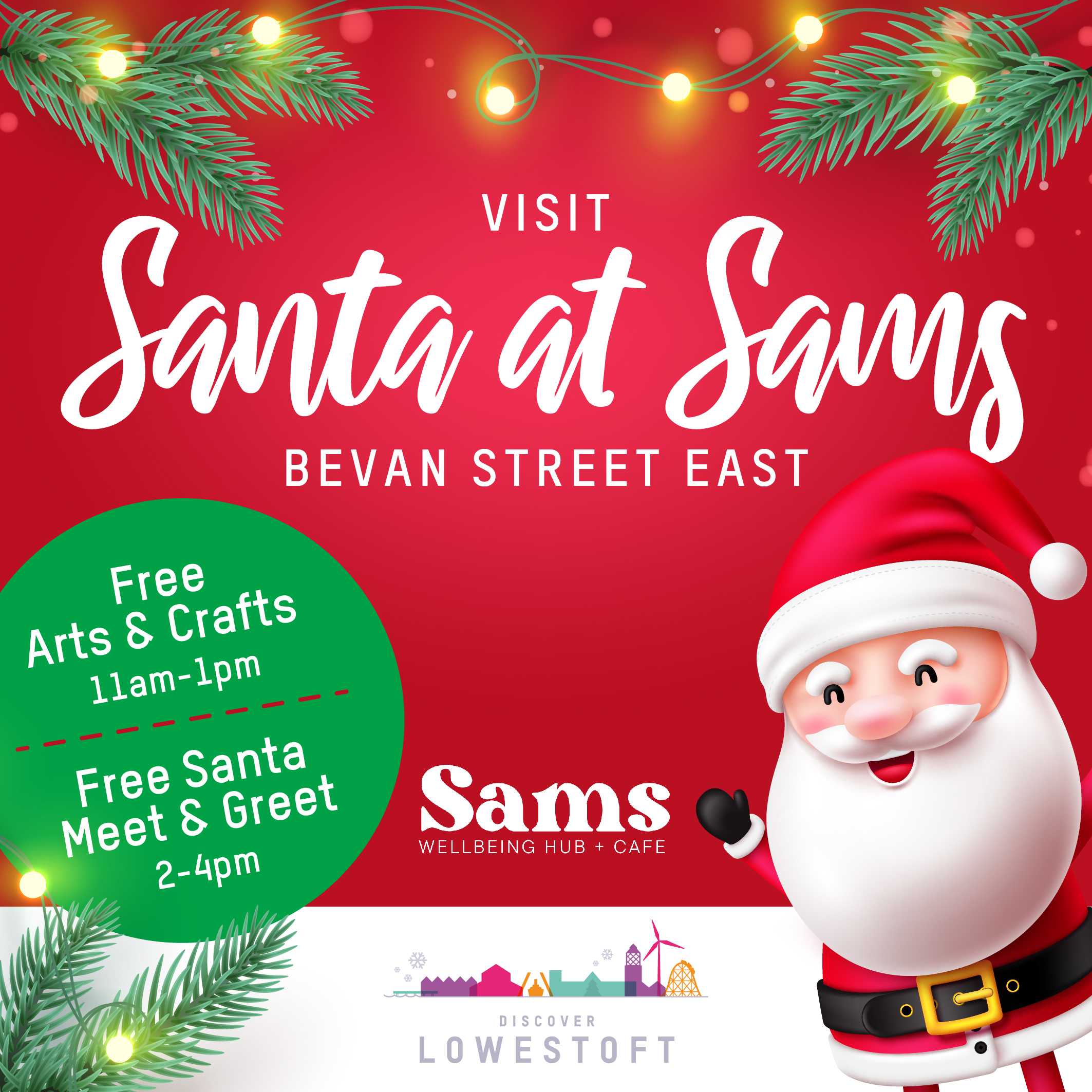 Santa at Sam's Image